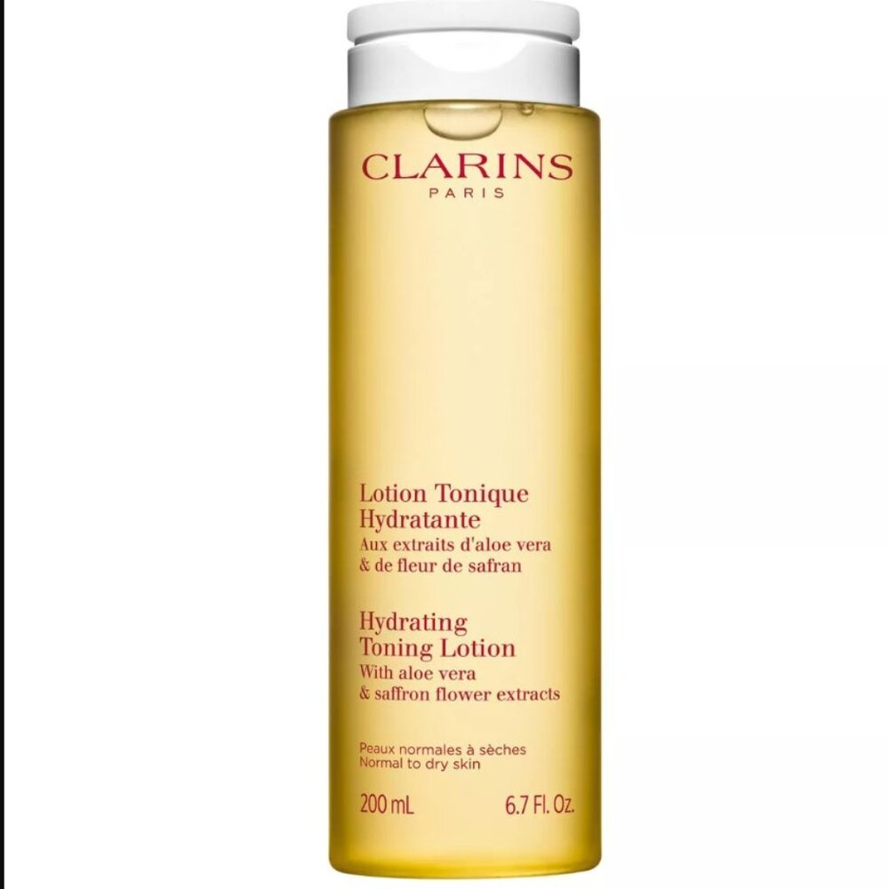 CLARINS HYDRATING TONING LOTION 6.7 fl. OZ / 200 ml.